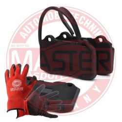Brake Pad Set + Cleaner MASTER-SPORT 13046049852N-SET-MSP OE Ref 77362239 MASTER SPORT