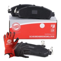 Brake Pad Set + Cleaner MASTER-SPORT 13046055382N-SET-MSP OE Ref D10604KJ1A MASTER SPORT
