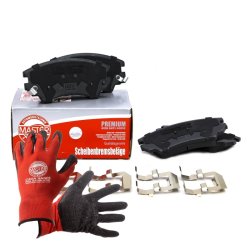 Brake Pad Set + Cleaner MASTER-SPORT 13046056122N-SET-MSP OE Ref 13237751 MASTER SPORT