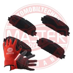 Brake Pad Set + Cleaner MASTER-SPORT 13046056172N-SET-MSP OE Ref 044650W140 MASTER SPORT