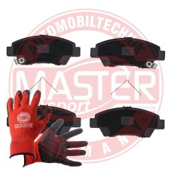 Brake Pad Set + Cleaner MASTER-SPORT 13046056202N-SET-MSP OE Ref 45022TARG00 MASTER SPORT