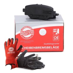 Brake Pad Set + Cleaner MASTER-SPORT 13046056572N-SET-MSP OE Ref B4Y02648ZA MASTER SPORT