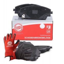 Brake Pad Set + Cleaner MASTER-SPORT 13046056582N-SET-MSP OE Ref B4Y03328ZB MASTER SPORT