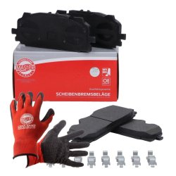Brake Pad Set + Cleaner MASTER-SPORT 13046056782N-SET-MSP OE Ref 4M0698151BD MASTER SPORT