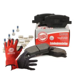 Brake Pad Set + Cleaner MASTER-SPORT 13046056792N-SET-MSP OE Ref 77367628 MASTER SPORT