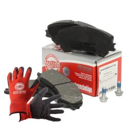 Brake Pad Set + Cleaner MASTER-SPORT 13046056852N-SET-MSP OE Ref 410606124R MASTER SPORT