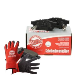 Brake Pad Set + Cleaner MASTER-SPORT 13046057312N-SET-MSP OE Ref 43022S04E00 MASTER SPORT