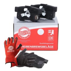 Brake Pad Set + Cleaner MASTER-SPORT 13046057412N-SET-MSP OE Ref 43022TL0G50 MASTER SPORT
