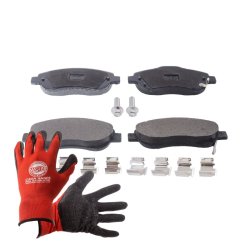 Brake Pad Set + Cleaner MASTER-SPORT 13046057532N-SET-MSP OE Ref 45022SWWG01 MASTER SPORT