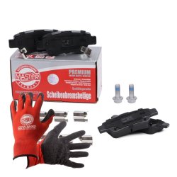 Brake Pad Set + Cleaner MASTER-SPORT 13046057542N-SET-MSP OE Ref 43022SWWG01 MASTER SPORT