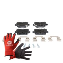Brake Pad Set + Cleaner MASTER-SPORT 13046057572N-SET-MSP OE Ref 43022SMGE00 MASTER SPORT