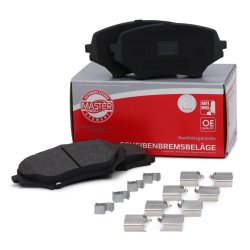 Brake Pad Set MASTER-SPORT 13046057612N-SET-MS OE Ref NFY73323Z MASTER SPORT
