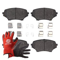 Brake Pad Set + Cleaner MASTER-SPORT 13046057612N-SET-MSP OE Ref NFY73323Z MASTER SPORT