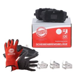 Brake Pad Set + Cleaner MASTER-SPORT 13046057622N-SET-MSP OE Ref 6000615057 MASTER SPORT