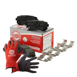 Brake Pad Set + Cleaner MASTER-SPORT 13046057812N-SET-MSP OE Ref DA060EB326 MASTER SPORT