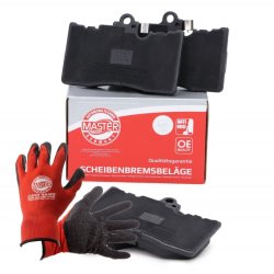 Brake Pad Set + Cleaner MASTER-SPORT 13046057892N-SET-MSP OE Ref 0446522340 MASTER SPORT