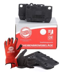 Brake Pad Set + Cleaner MASTER-SPORT 13046057902N-SET-MSP OE Ref 0446622190 MASTER SPORT
