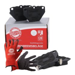Brake Pad Set + Cleaner MASTER-SPORT 13046058122N-SET-MSP OE Ref 0446652010 MASTER SPORT