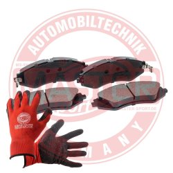 Brake Pad Set + Cleaner MASTER-SPORT 13046058632N-SET-MSP OE Ref 96281937 MASTER SPORT
