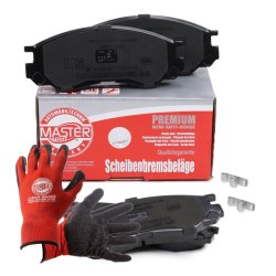 Brake Pad Set + Cleaner MASTER-SPORT 13046058902N-SET-MSP OE Ref MR205256 MASTER SPORT