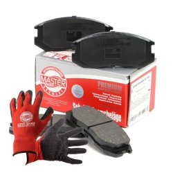 Brake Pad Set + Cleaner MASTER-SPORT 13046059532N-SET-MSP OE Ref MB699464 MASTER SPORT