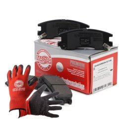 Brake Pad Set + Cleaner MASTER-SPORT 13046059802N-SET-MSP OE Ref MB534653 MASTER SPORT
