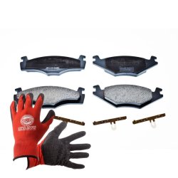 Brake Pad Set + Cleaner MASTER-SPORT 13046070332N-SET-MSP OE Ref 191698151G MASTER SPORT