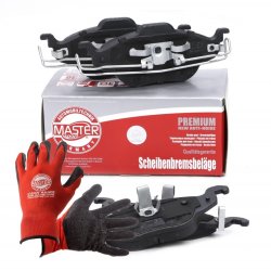 Brake Pad Set + Cleaner MASTER-SPORT 13046071152N-SET-MSP OE Ref 1605000 MASTER SPORT