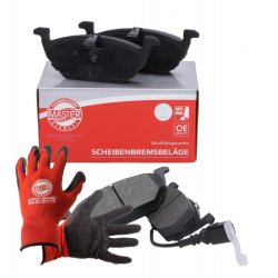 Brake Pad Set + Cleaner MASTER-SPORT 13046071172T-SET-MSP OE Ref 1J0698151 MASTER SPORT