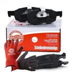Brake Pad Set + Cleaner MASTER-SPORT 13046071412N-SET-MSP OE Ref 77362205 MASTER SPORT