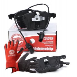 Brake Pad Set + Cleaner MASTER-SPORT 13046071532N-SET-MSP OE Ref 1133446 MASTER SPORT