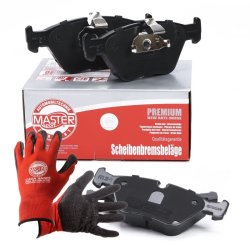 Brake Pad Set + Cleaner MASTER-SPORT 13046071552N-SET-MSP OE Ref 34112157573 MASTER SPORT