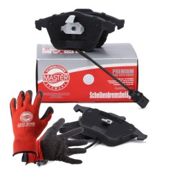 Brake Pad Set + Cleaner MASTER-SPORT 13046071662N-SET-MSP OE Ref 4B0698151AC MASTER SPORT