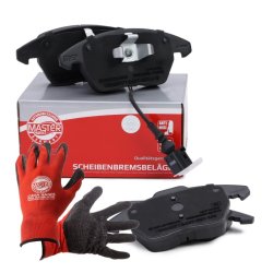Brake Pad Set + Cleaner MASTER-SPORT 13046071842T-SET-MSP OE Ref 1K0698151 MASTER SPORT