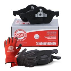 Brake Pad Set + Cleaner MASTER-SPORT 13046072212N-SET-MSP OE Ref 410601237R MASTER SPORT