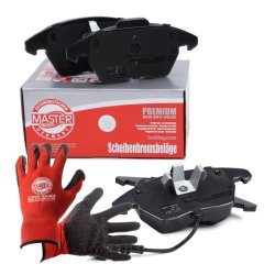 Brake Pad Set + Cleaner MASTER-SPORT 13046072262N-SET-MSP OE Ref 8J0698151 MASTER SPORT