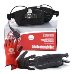 Brake Pad Set + Cleaner MASTER-SPORT 13046072732N-SET-MSP OE Ref 77365355 MASTER SPORT