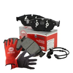 Brake Pad Set + Cleaner MASTER-SPORT 13046072802N-SET-MSP OE Ref 4G0698151B MASTER SPORT