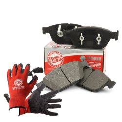 Brake Pad Set + Cleaner MASTER-SPORT 13046072812N-SET-MSP OE Ref 4H0698151E MASTER SPORT