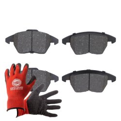Brake Pad Set + Cleaner MASTER-SPORT 13046072852N-SET-MSP OE Ref 8X0698151 MASTER SPORT