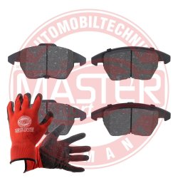 Brake Pad Set + Cleaner MASTER-SPORT 13046072852N-SET-MSP OE Ref 8X0698151 MASTER SPORT