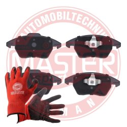 Brake Pad Set + Cleaner MASTER-SPORT 13046072852N-SET-MSP OE Ref 8X0698151 MASTER SPORT