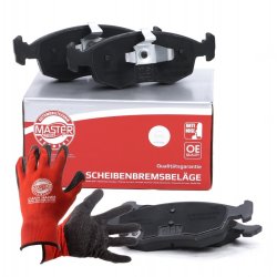 Brake Pad Set + Cleaner MASTER-SPORT 13046072892N-SET-MSP OE Ref 77365927