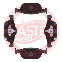Brake Pad Set MASTER-SPORT 13046072912N-SET-MS OE Ref 45022TL1G00 MASTER SPORT
