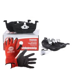 Brake Pad Set + Cleaner MASTER-SPORT 13046073032N-SET-MSP OE Ref 5Q0698151C MASTER SPORT