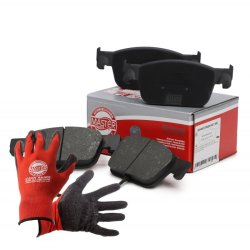 Brake Pad Set + Cleaner MASTER-SPORT 13046073142N-SET-MSP OE Ref 8W0698151AA MASTER SPORT