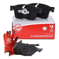 Brake Pad Set + Cleaner MASTER-SPORT 13046073402N-SET-MSP OE Ref J9D1118 MASTER SPORT
