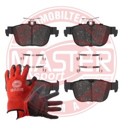 Brake Pad Set + Cleaner MASTER-SPORT 13046073542N-SET-MSP OE Ref 5WA698451G MASTER SPORT