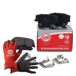 Brake Pad Set + Cleaner MASTER-SPORT 13046080192N-SET-MSP OE Ref 05139191AA MASTER SPORT