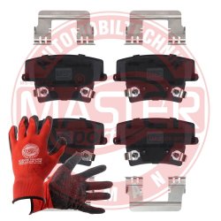 Brake Pad Set + Cleaner MASTER-SPORT 13046080192N-SET-MSP OE Ref 05139191AA MASTER SPORT